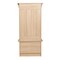 Merrick Lane Whitman Hallway Tree with Bench Seating, 3 Single Coat Hooks and Lower Storage with Adjustable Shelves